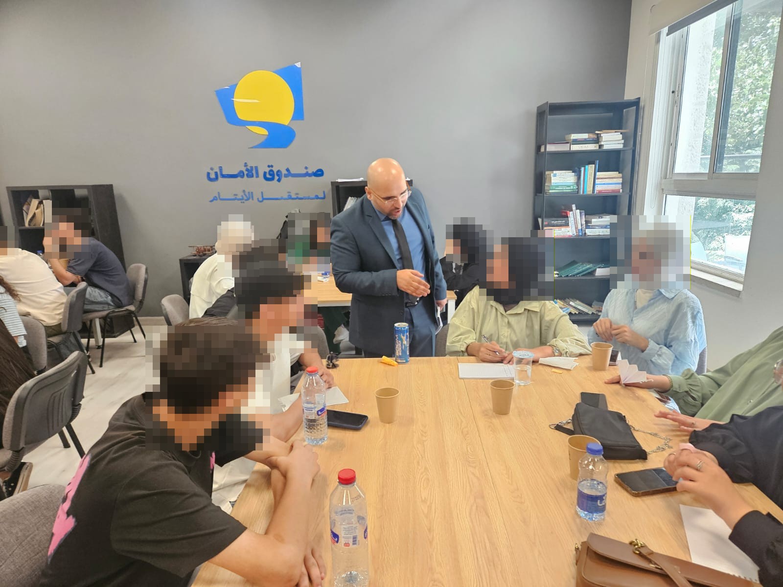 CyberHubJo presentation with attendees