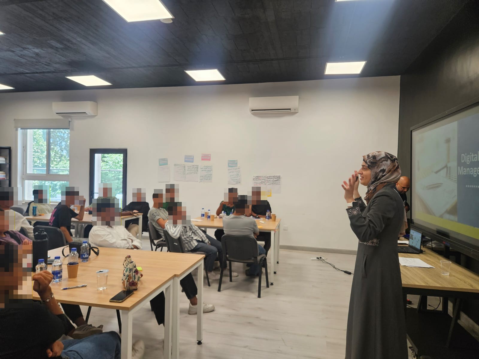 CyberHubJo group celebrating a milestone