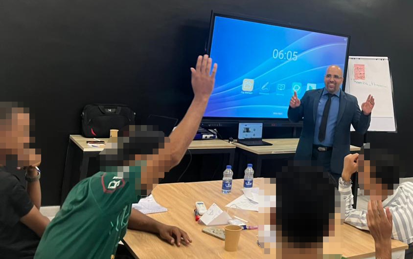 CyberHubJo members collaborating during a workshop